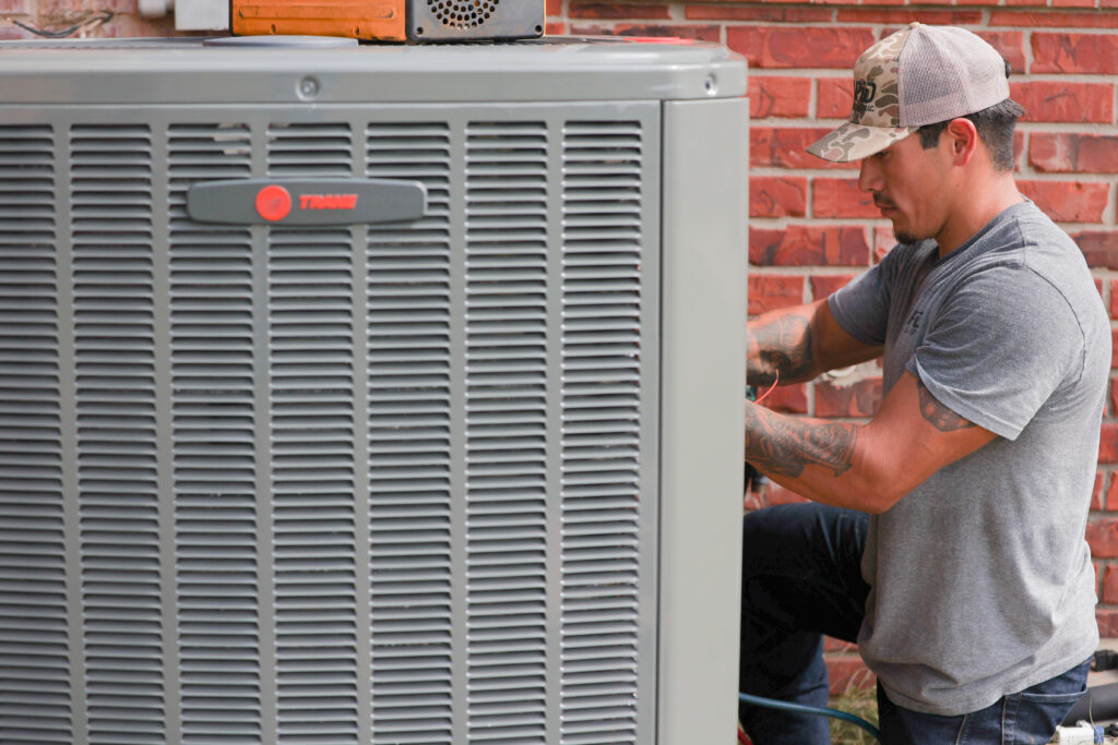 AC repair by technician in durant ok